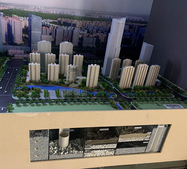 和静县建筑模型