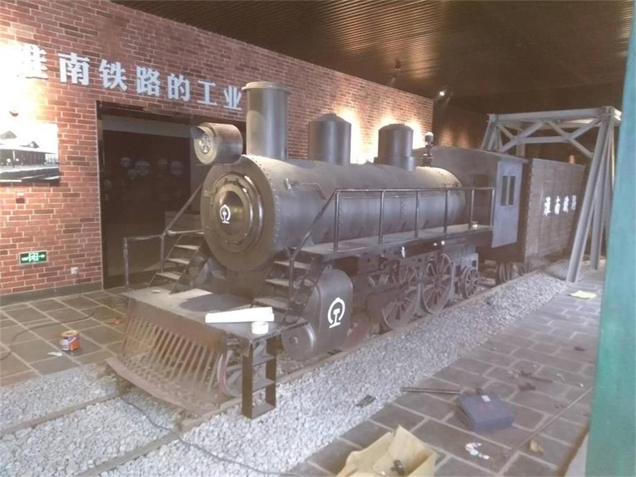 和静县蒸汽火车模型
